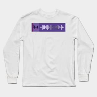 “Surface Pressure” music code Long Sleeve T-Shirt